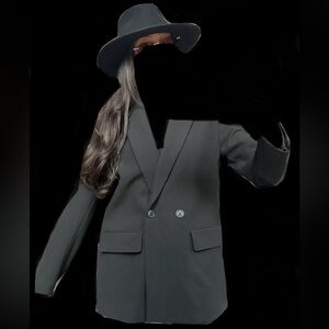 Black Women’s Blazer Jacket